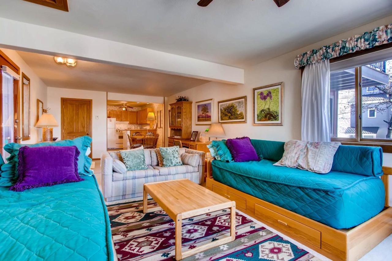 Ski-In Ski-Out Studio Private Balcony & Fireplace Condo Crested Butte Zewnętrze zdjęcie