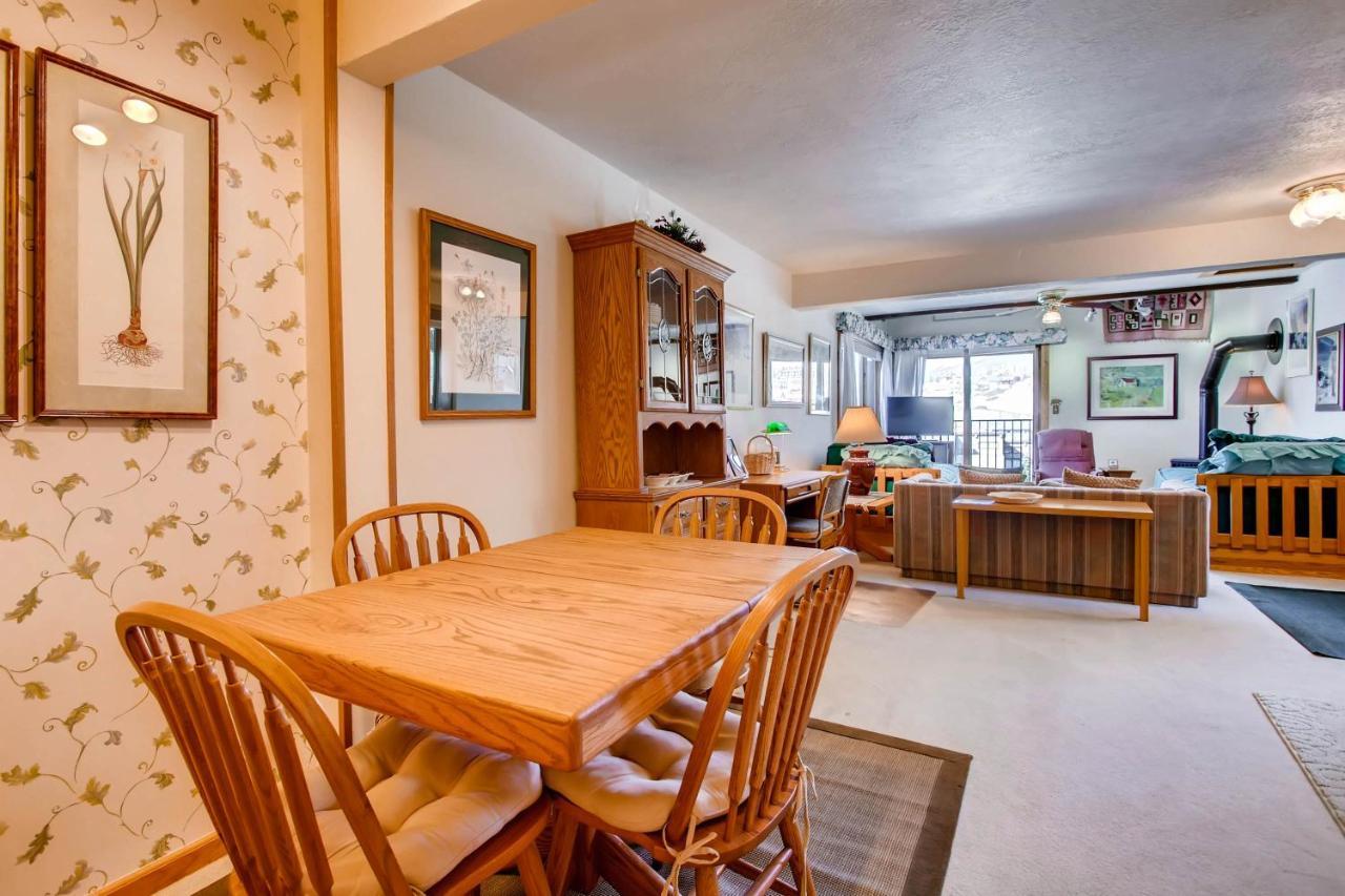 Ski-In Ski-Out Studio Private Balcony & Fireplace Condo Crested Butte Zewnętrze zdjęcie