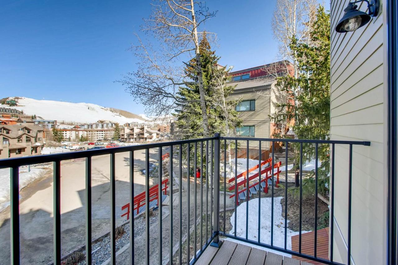 Ski-In Ski-Out Studio Private Balcony & Fireplace Condo Crested Butte Zewnętrze zdjęcie